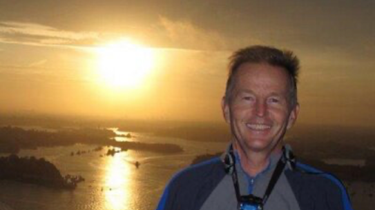 Tech entrepreneur turned climate campaigner Norman Pater.