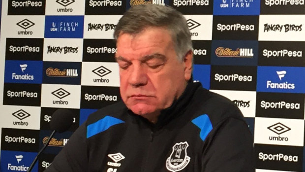 Axed: Sam Allardyce has been let go by Everton after the close of the Premier League season.