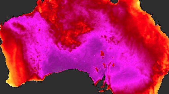 Almost all of mainland Australia will be roasted in a huge heatwave next week, with the mercury likely to nudge 50 degrees in parts of the south.