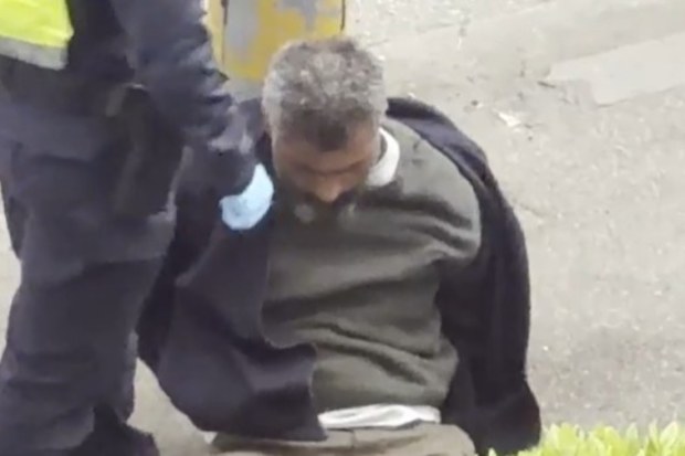 Jahangir Sharifabadi arrested after allegedly stabbing a woman on a tram in South Melbourne in October 2025