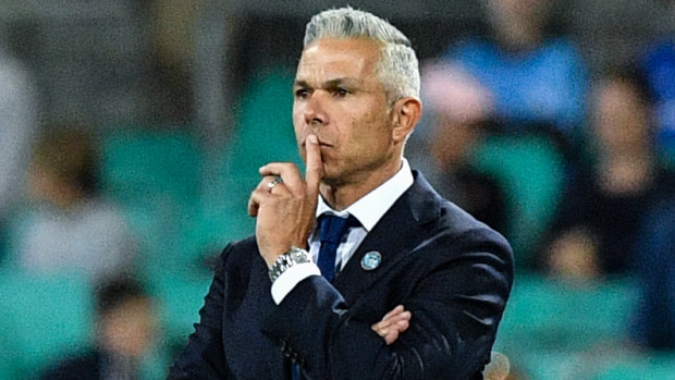 Food for thought: Steve Corica has kept a steady ship at Sydney FC, but teams are working them out. 