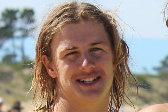 Carlton Park Surf Life Saving Club said Kane Symons was “an amazing athlete”.