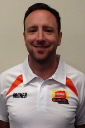 WNBL referee Simon Cosier, who was banned for the rest of the season.
