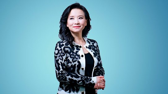 Cheng Lei, the Australian anchor for China's government-run English news channel CGTN. 