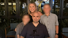 Joseph Paratore, centre, was killed in an alleged hit and run in Perth.