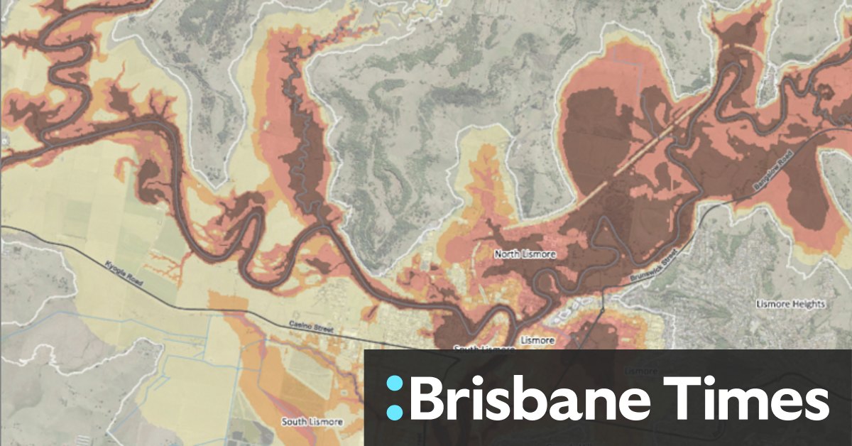 Lismore floods: new map shows who will receive funding - Vimarsana News