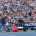 Mirra Andreeva could have been defaulted after a racquet she threw nearly hit a cameraman at the US Open.
