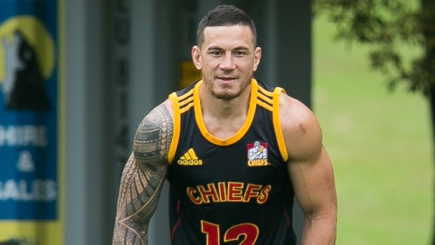 With and without: The Chiefs won the Super competition in 2013 despite the absence of Sonny Bill Williams.