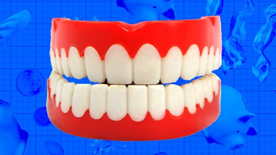 Today: a senior compliance consultant at a bank who lives off a joint income of $346,650 a year and spends some of her money this week on dental implants for her father.