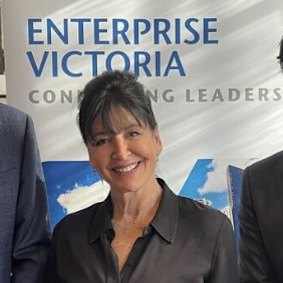 Enterprise Victoria executive director Nadine Jones at a separate function.