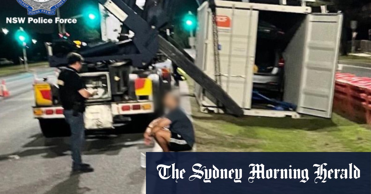 Police raid trucking company allegedly linked to Mostafa Baluch – Sydney Morning Herald
