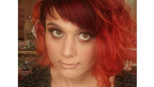 Evie Amati allegedly attacked two people with an axe at Enmore 7-Eleven.