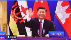 ASEAN leaders and Chinese President Xi Jinping at Monday’s virtual meeting.