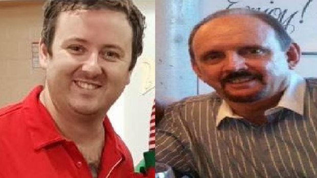 Brett (left) and Bruce Jenkins (right) are accused of scamming life savings out of elderly Queenslanders.