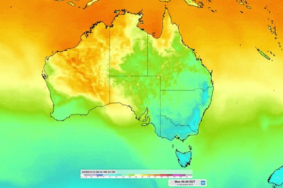 A wave of hot, dry and windy weather will elevate fire danger ratings across multiple states and territories during the next three days.