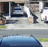 CCTV shows a gunman shooting a tradie on Denys Street at Fawkner on October 3, 2024. 