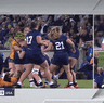 USA star Alev Kelter is sent off for stomping against Australia.