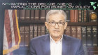 Jerome Powell speaks at the virtual version of the Jackson Hole symposium. .