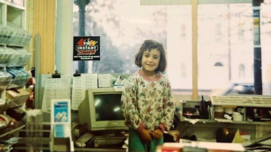 Cassandra James loved growing up in a newsagency, despite the early starts.