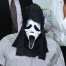 Lottery winner shows up in Scream mask to claim million-dollar prize
