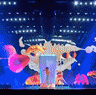 Australian entrant Go-Jo performs at Eurovision.