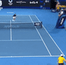 The moment Alex de Minaur got his legs back.