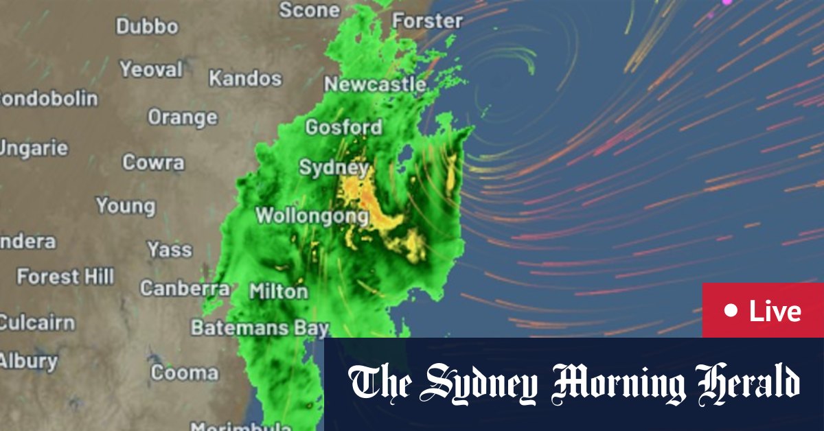 Sydney weather LIVE: ‘Bombogenesis’ triggers severe weather warning as rain sets in