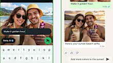 AI-GENERATED IMAGE: Muse Image is also coming to WhatsApp.