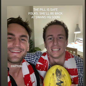 Saturday’s social media post.