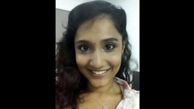 Meenatchi Narayanan was stabbed 32 times and her throat was slit by her jealous boyfriend.