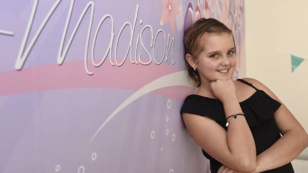 Madi Molloy died at the age of 12 after a brave battle with brain cancer.
