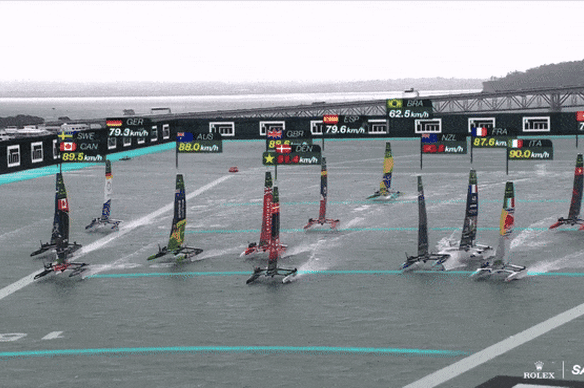 New Zealand nose dived before the collision. 