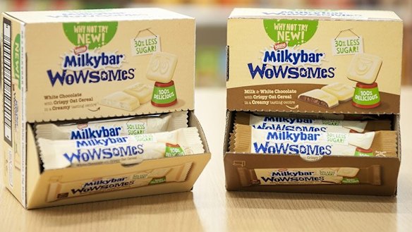 Nestle's sugar-reduced Milkybar Wowsomes chocolates proved a lemon in the UK.