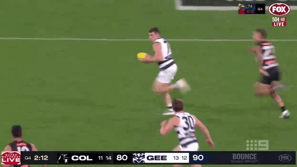 Bobby Hill’s chase-down tackle on Shaun Mannagh.