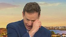 Today co-host Tom Steinfort was brought near tears by a poet in an on-air interview.