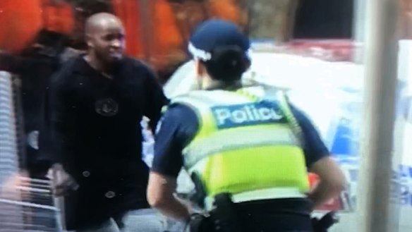 Hassan Khalif Shire Ali lunged at police with a knife before he was shot.