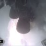 SpaceX launches test rocket, breaks apart before landing