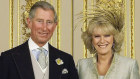 Charles and Camilla on their wedding day in 2005.