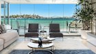 The Rose Bay property offers harbour views.