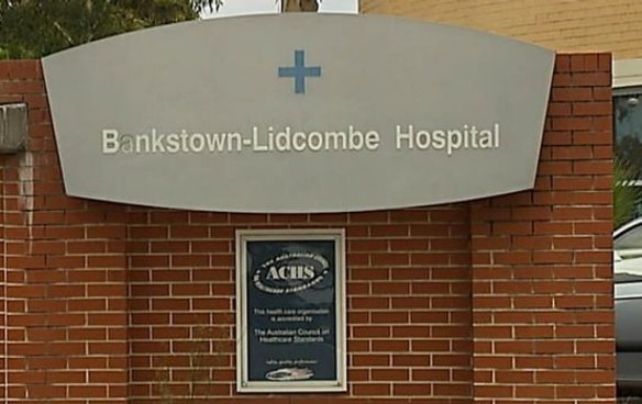 The registered nurse was working the nightshift at Bankstown-Lidcombe Hospital, in south-west Sydney, when he allegedly assaulted an 80-year-old man.