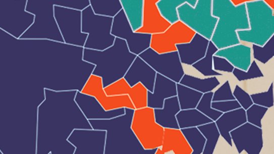 NSW state election map.