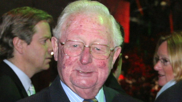 Clive Mackinnon at an event to mark The Age's 150th anniversary in 2007.