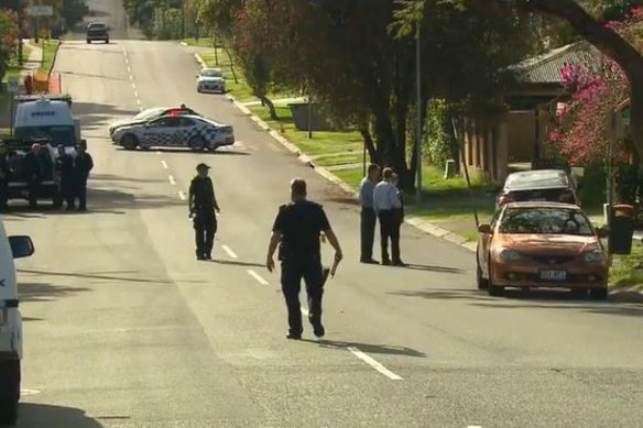 The police responded to the firing on Tuesday in Korinda.