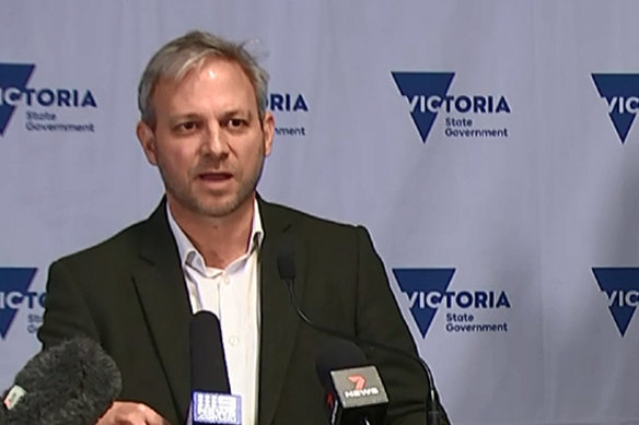 Victorian Chief Health Officer Brett Sutton said there would be stricter quarantine measures for close contacts of the Delta variant.