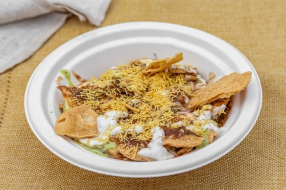 Dahi Bhalla Chaat.