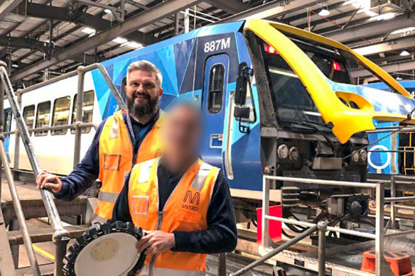 Metro Trains manager Peter Bollas.