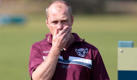 Gone but not forgotten: Former Manly coach Geoff Toovey.