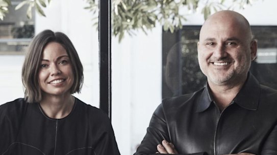 Nomad co-owners Rebecca and Alan Yazbek.