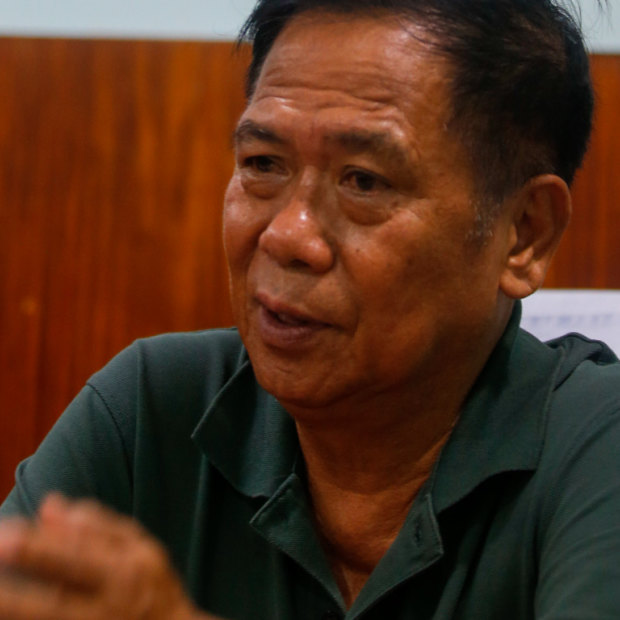 Batanes vice-governor Ignacio Villa in his office in Basco.