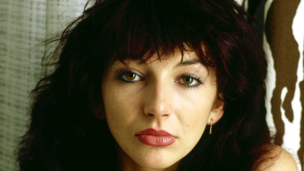 Kate Bush was on top of the British charts at the age of 19 with her debut release, <i>Wuthering Heights</i>.
